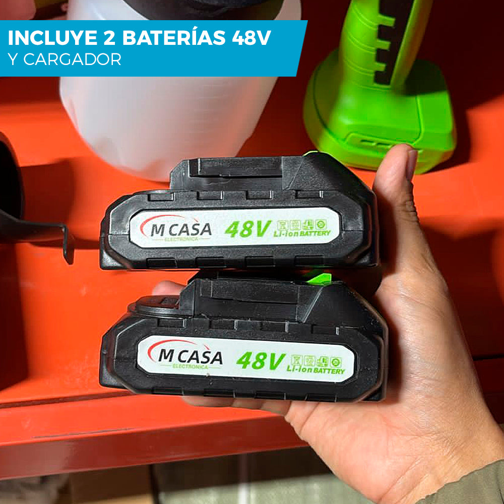 PISTOLA DE PINTURA MCASA™ 48V | INCLUYE 2 BATERÍAS DE REGALO